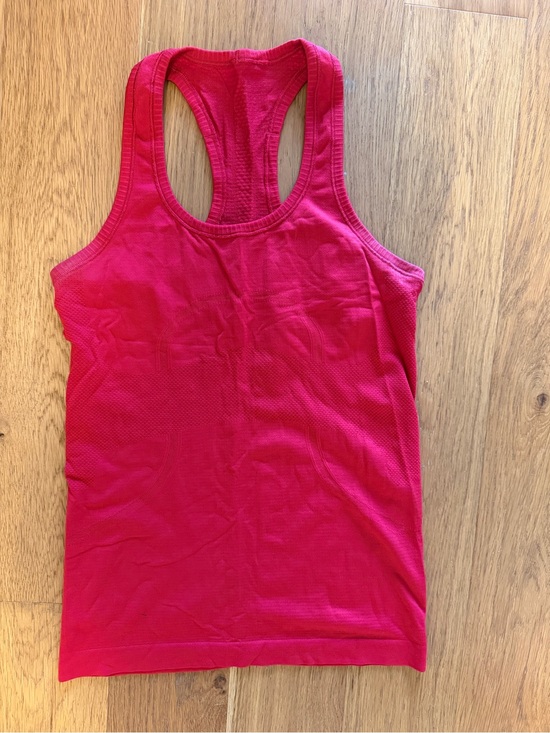 lululemon athletica Tops - lululemon red swiftly tech tank top